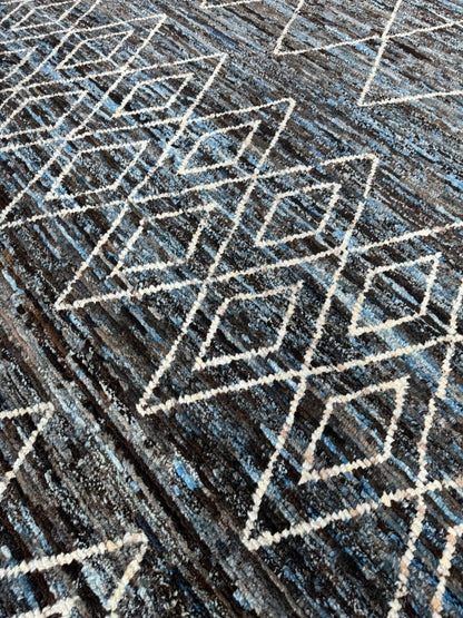 Moroccan Style 12'10"x16'3" Area Rug