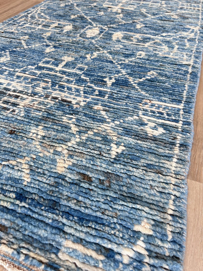 Moroccan Style Runner 2'10"x11'3" Area Rug