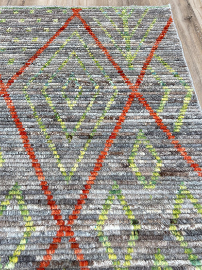 Moroccan Style Runner 2'8"x9'6" Area Rug