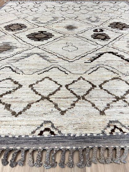 Moroccan Style 8'6"x9'11" Area Rug