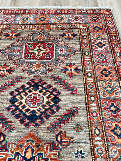 Transitional Kazak Runner 2'8"x8'7" Area Rug