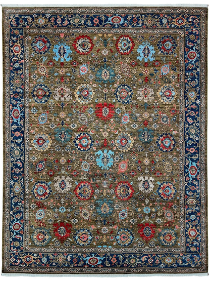 Transitional Heriz 8'0"x10'5" Area Rug