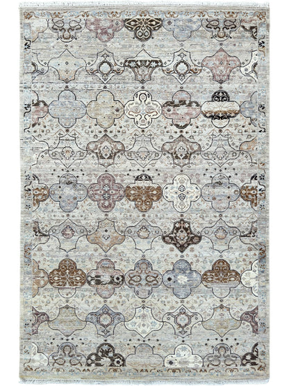 Vintage Look Agra 6'1"x9'2" Area Rug
