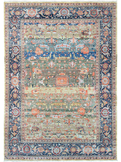 Vintage Look Heriz 10'1"x14'1" Area Rug