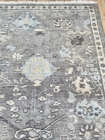 Vintage Look Oushak 8'1"x9'11" Area Rug