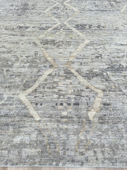 Moroccan Style 12'7"x15'1" Area Rug