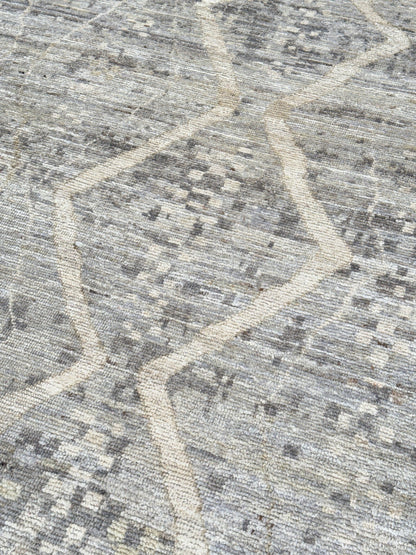 Moroccan Style 12'7"x15'1" Area Rug