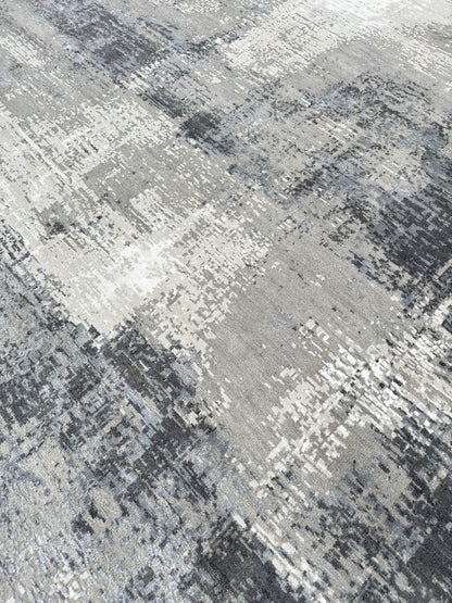 Abstract Modern 12'0"x15'0" Area Rug