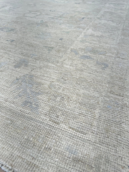 Floral Oushak 7'10"x9'10" Area Rug