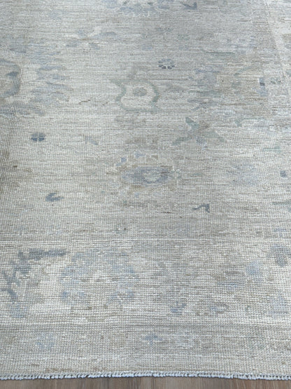 Floral Oushak 7'10"x9'10" Area Rug