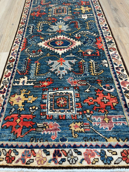 Transitional Heriz Runner 2'8"x10'5" Area Rug