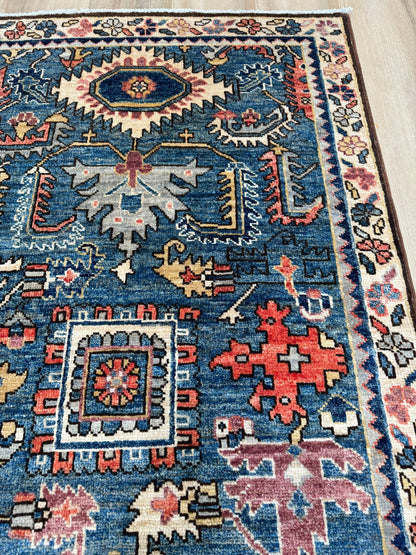 Transitional Heriz Runner 2'8"x10'5" Area Rug
