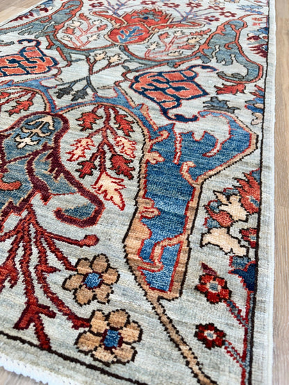 Transitional Bijar Runner 2'8"x9'10" Area Rug