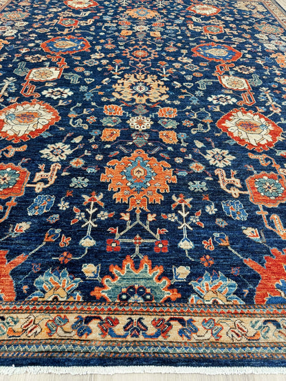 Transitional Heriz 8'0"x9'9" Area Rug