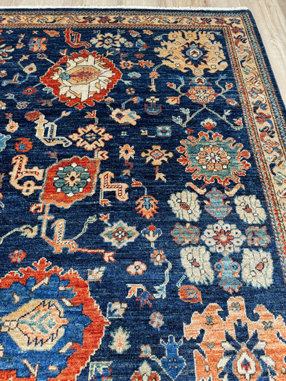 Transitional Heriz 8'0"x9'9" Area Rug
