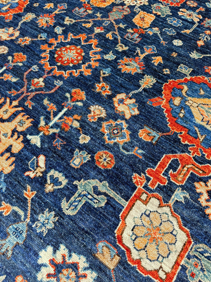 Transitional Heriz 8'0"x9'9" Area Rug