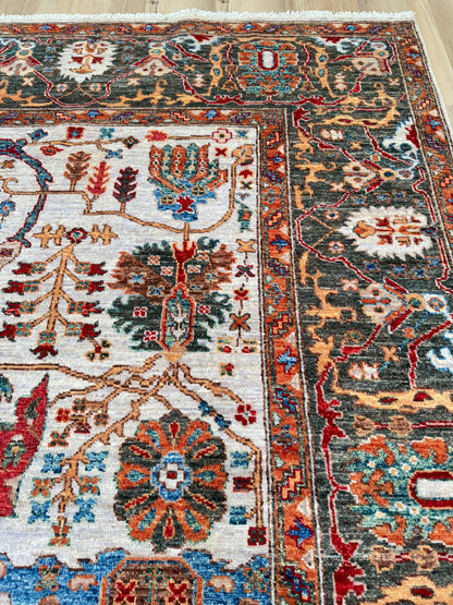 Transitional Bijar 8'0"x10'0" Area Rug