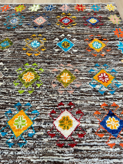 Berber Style 8'3"x9'11" Area Rug