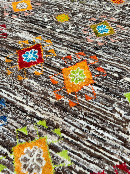 Berber Style 8'3"x9'11" Area Rug