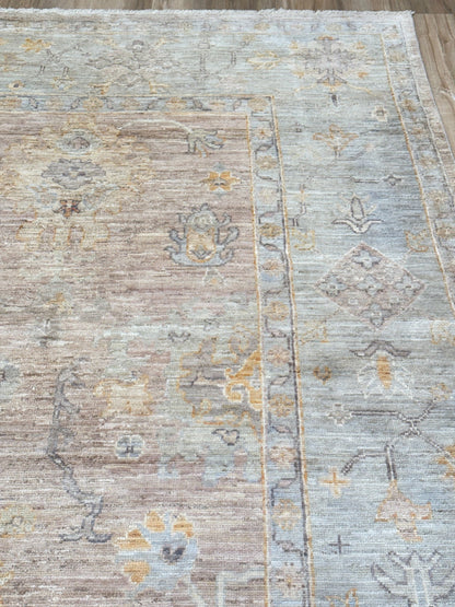 Floral Oushak 10'0"x13'5" Area Rug