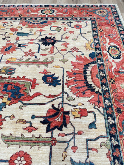 Transitional Heriz 10'2"x13'11" Area Rug
