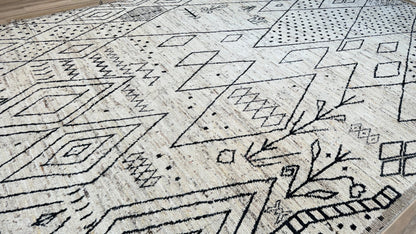 Moroccan Style 12'0"x17'7" Area Rug