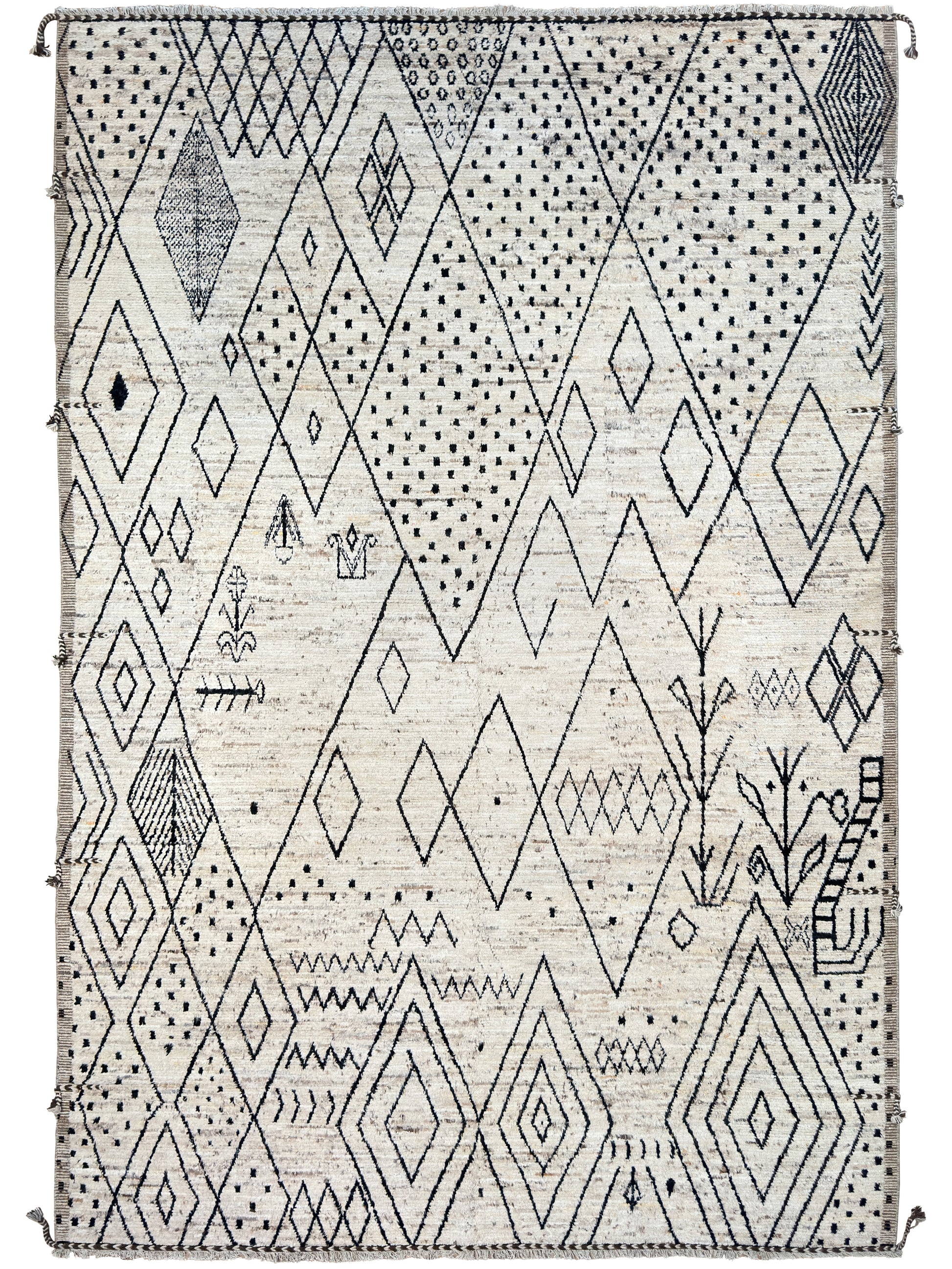 Moroccan Style 12'0"x17'7" Area Rug