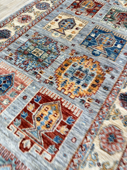 Transitional Kazak Runner 2'9"x9'8" Area Rug