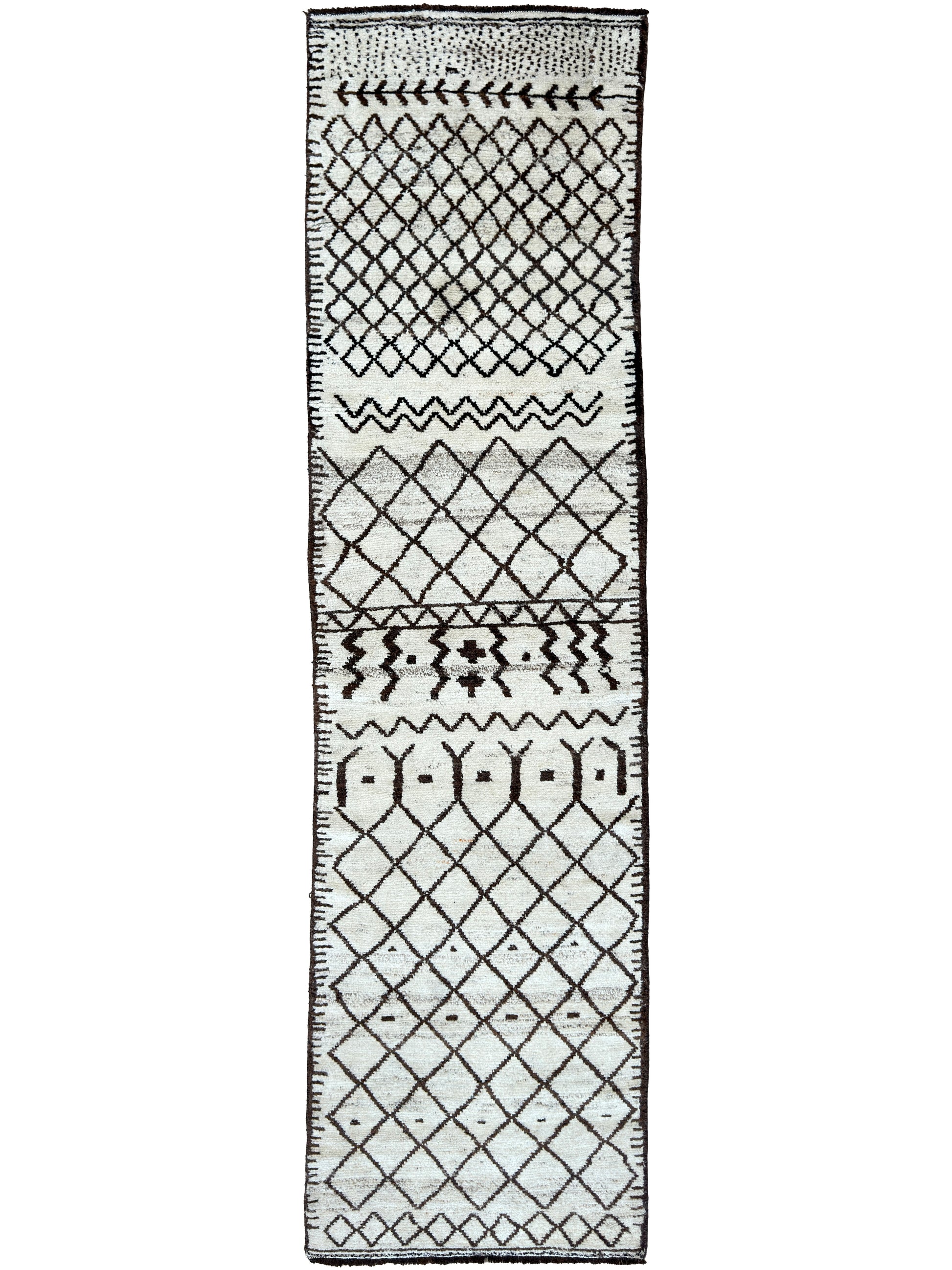 Moroccan Style Runner 2'8"x9'6" Area Rug