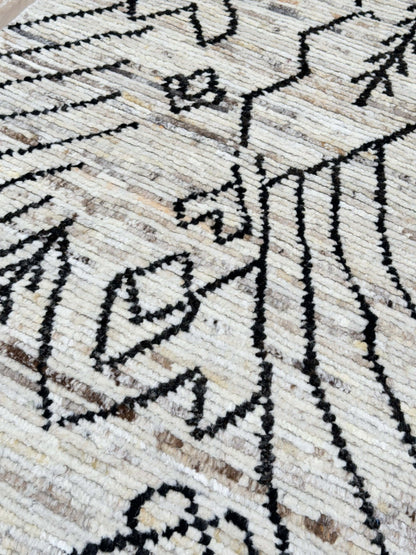 Moroccan Style Runner 2'9"x12'8" Area Rug