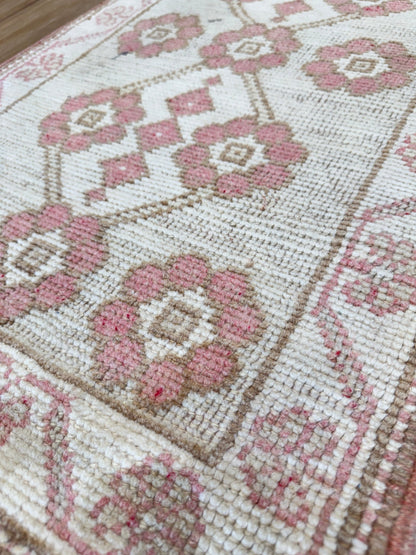 Turkish Vintage 1'8"x3'10" Area Rug