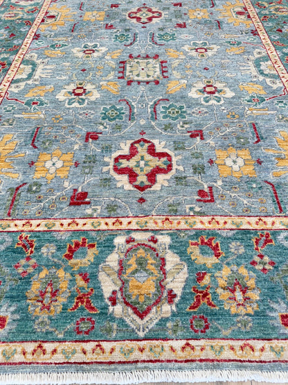 Transitional Sultan Abad 5'2"x7'0" Area Rug