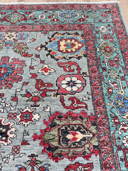Transitional Mahal 5'0"x7'2" Area Rug