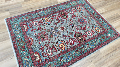 Transitional Mahal 5'0"x7'2" Area Rug