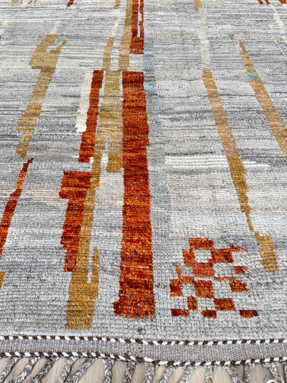 Moroccan Style 6'8"x10'2" Area Rug