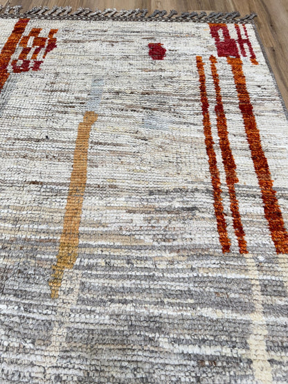 Moroccan Style 6'8"x10'2" Area Rug