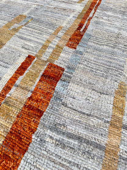 Moroccan Style 6'8"x10'2" Area Rug