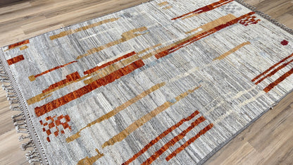 Moroccan Style 6'8"x10'2" Area Rug