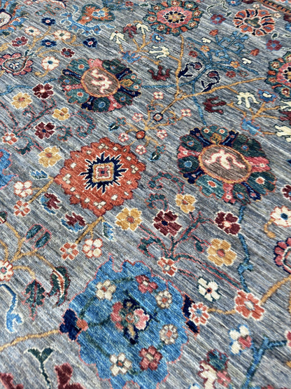Transitional Mahal 7'10"x9'9" Area Rug