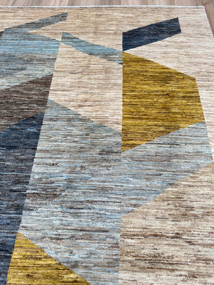 Geometric Modern 8'4"x9'8" Area Rug
