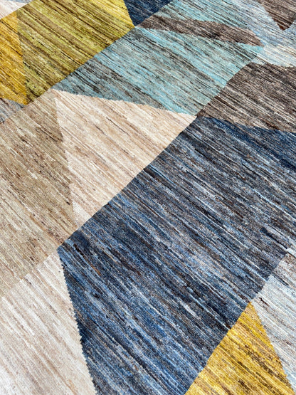 Geometric Modern 8'4"x9'8" Area Rug
