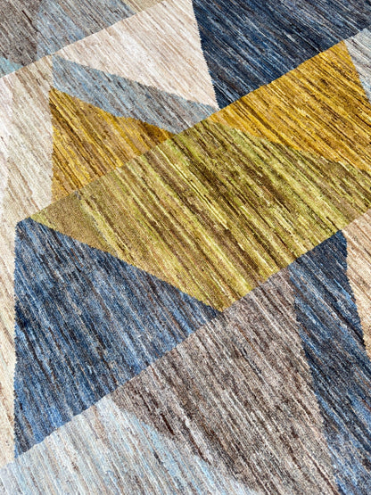 Geometric Modern 8'4"x9'8" Area Rug