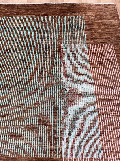 Geometric Modern 7'1"x9'7" Area Rug