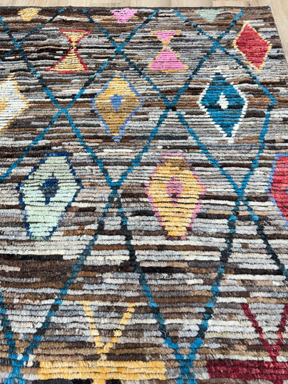 Moroccan Style 8'3"x9'9" Area Rug