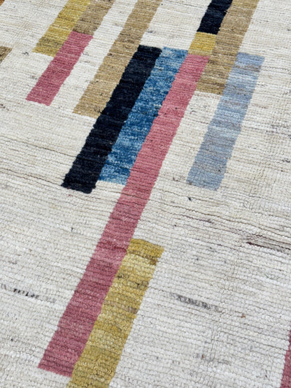 Moroccan Style 8'6"x11'9" Area Rug