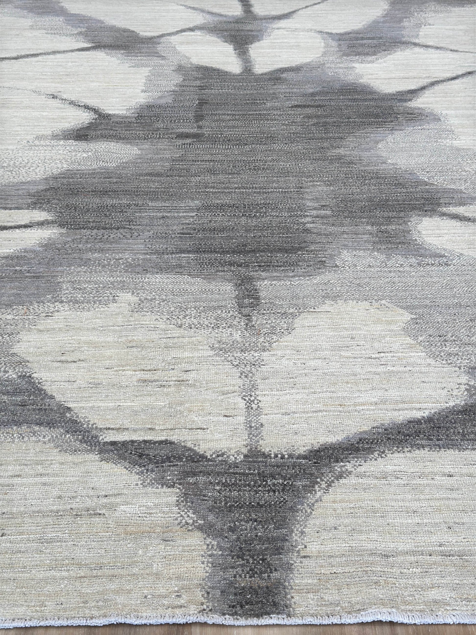 Abstract Modern 9'1"x11'11" Area Rug