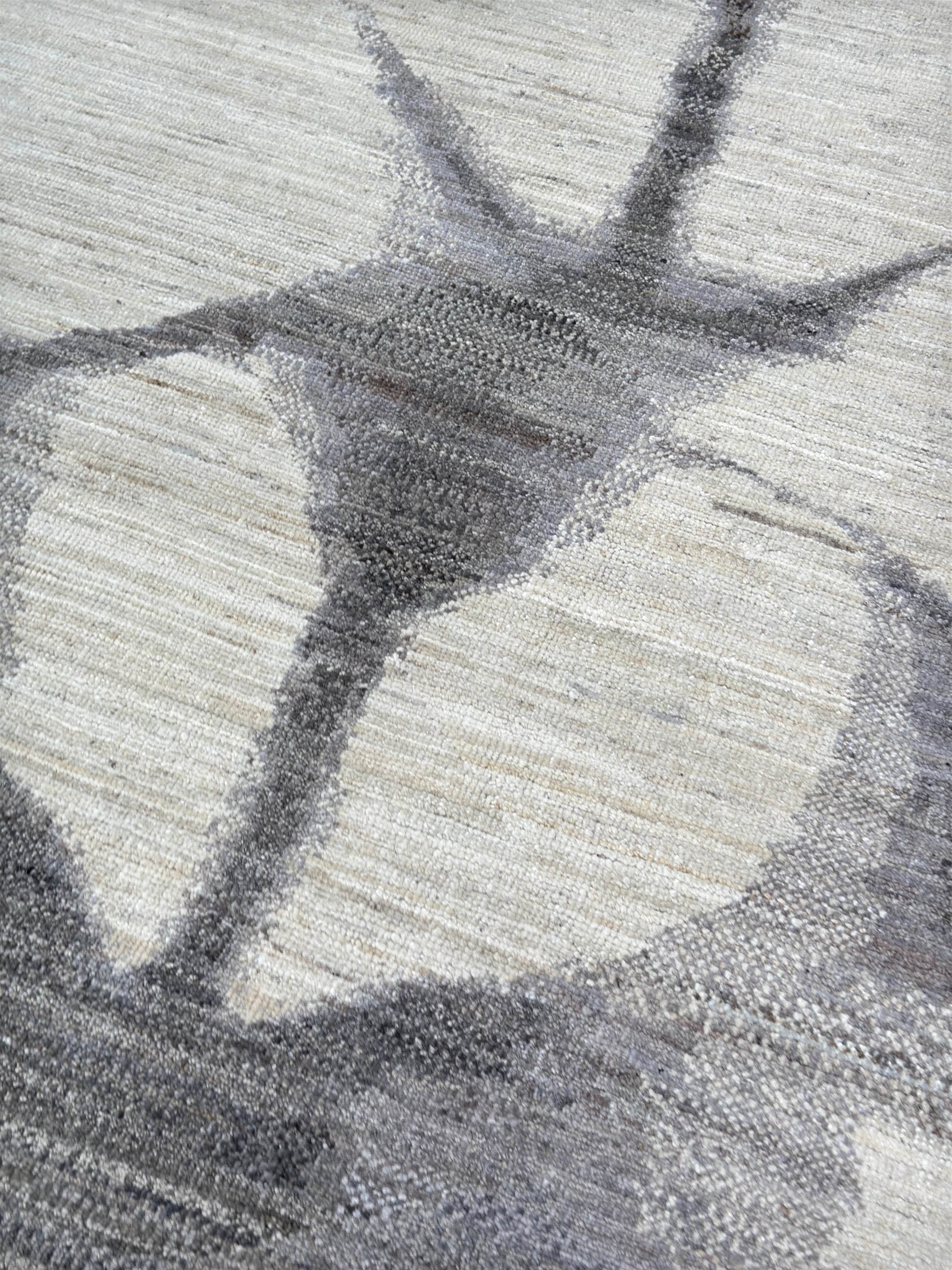 Abstract Modern 9'1"x11'11" Area Rug