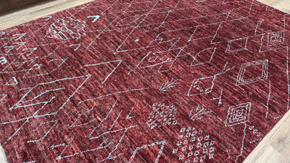 Moroccan Style 8'8"x11'6" Area Rug