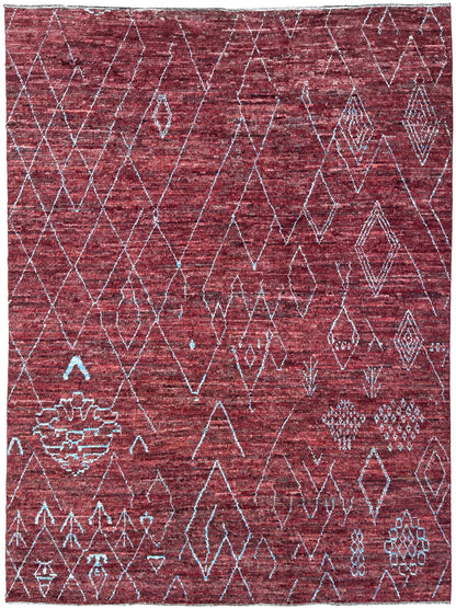 Moroccan Style 8'8"x11'6" Area Rug