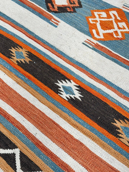 Flatweave Kilim 10'5"x13'3" Area Rug